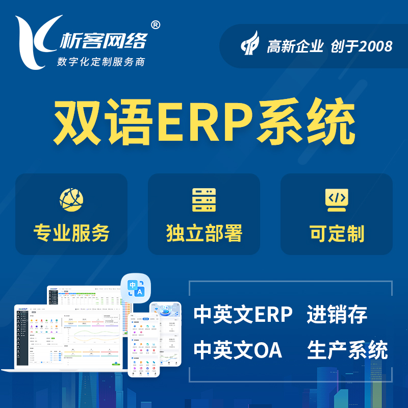 克拉玛依双语ERP系统